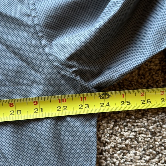 MTAILOR | New Black Button Down Dress Shirt Tailored Fit 17” x 34” - Picture 5 of 8